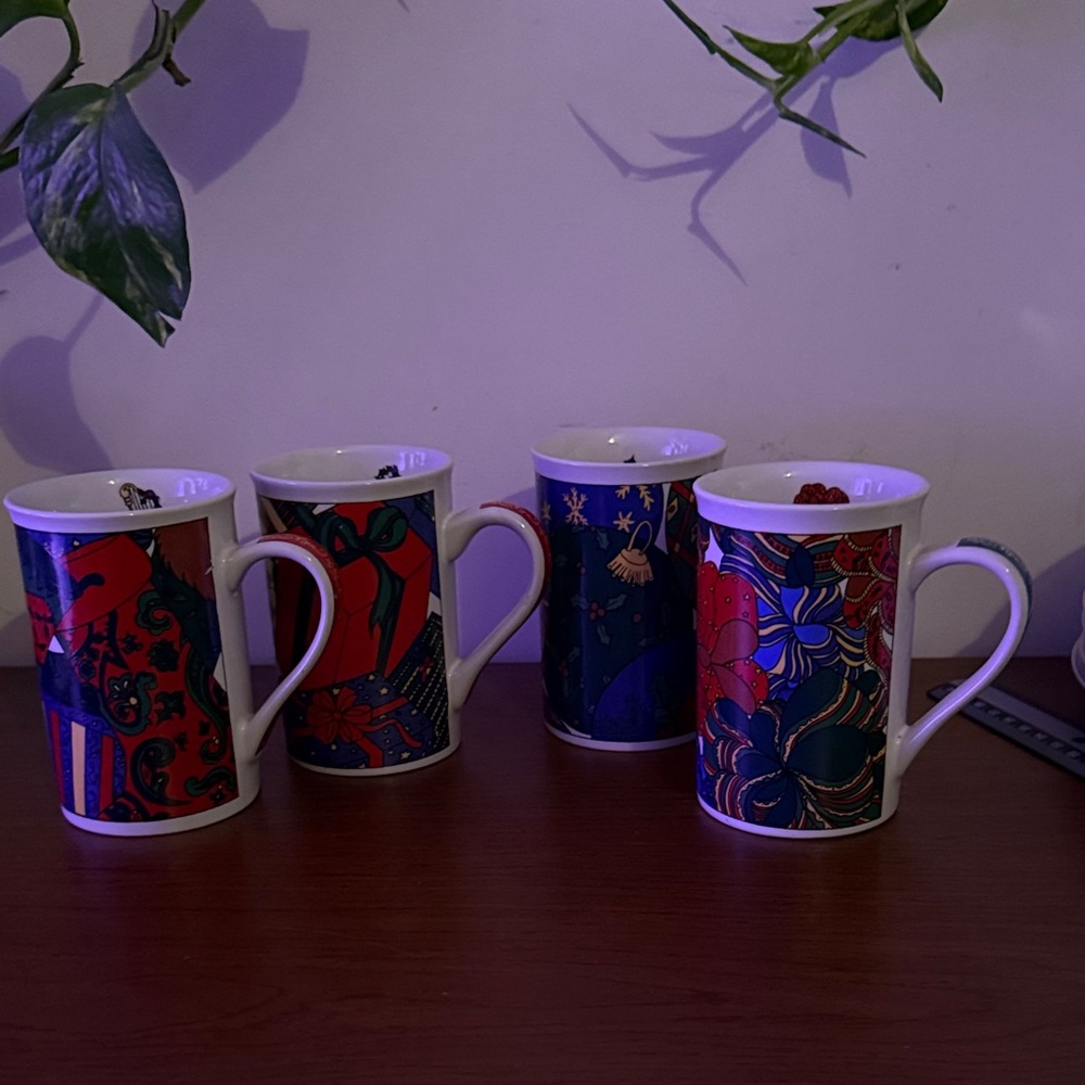 Colorful Ceramic Mug Set